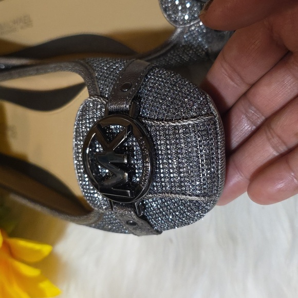 Michael Kors Silver Women's Flats - Picture 6 of 12